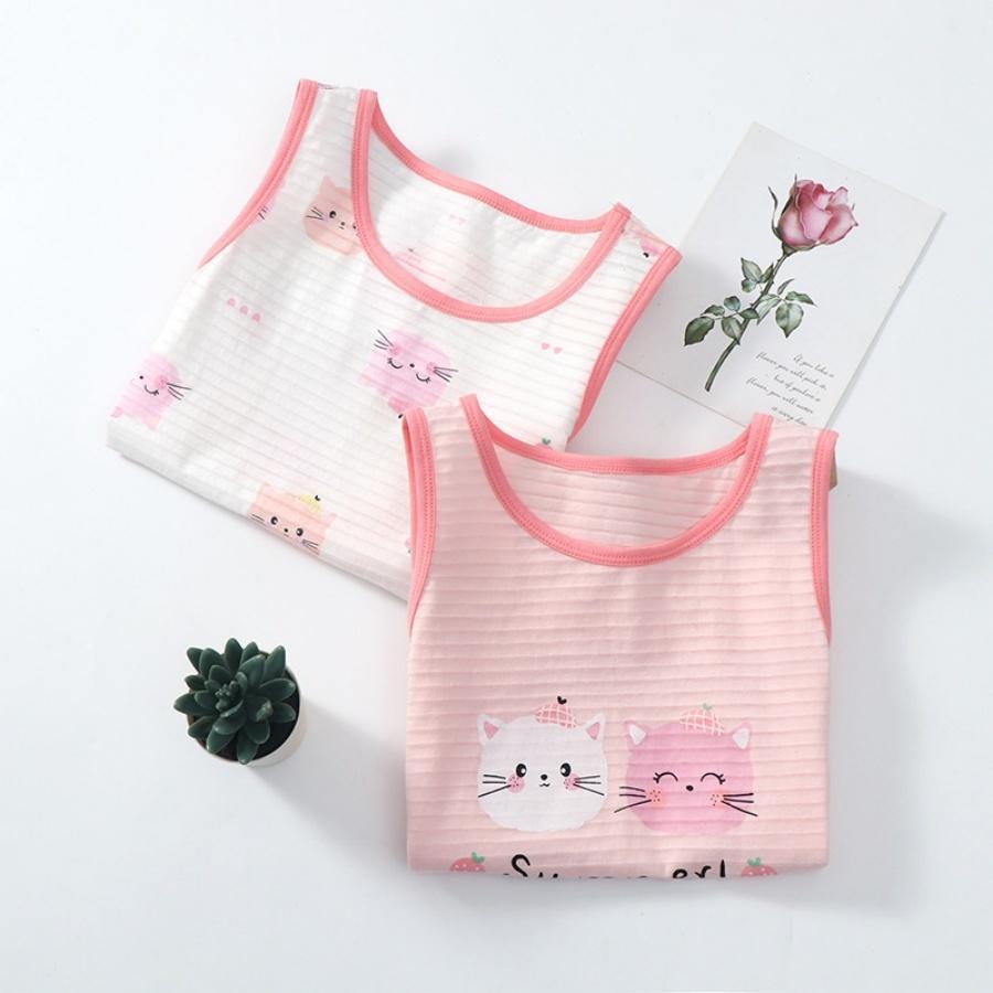 ❤️Annie❤️竹節棉親子背心睡衣裙 親子睡裙 兒童睡衣吊帶裙 童裝 兒童居家服 兒童背心裙 親子裝 女童夏天透氣薄款