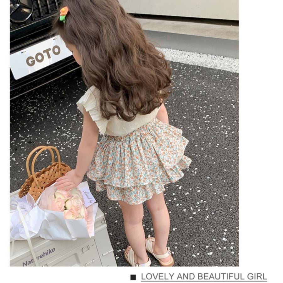❤️Annie❤️女童碎花裙套裝 童裝 女童洋裝 女童碎花連身裙 女童套裝 女童夏裝兩件套 女童裙子 小童中童大童