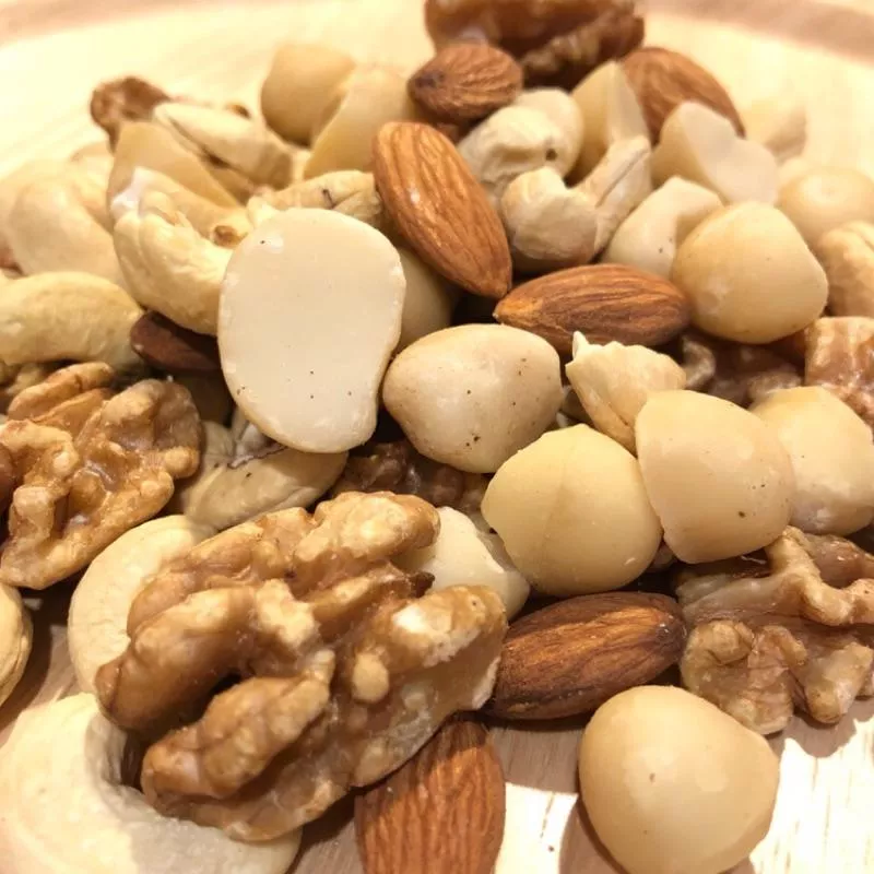 4種無調味綜合堅果270克／400克(胡桃版)／500克／分享包30克)低溫烘焙