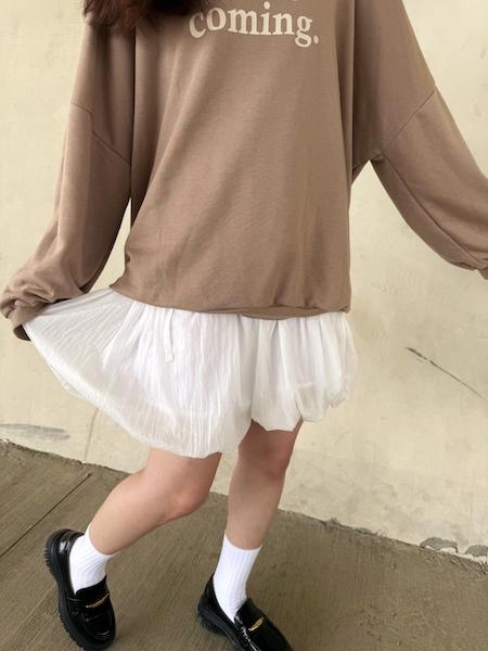 緞帶尼龍南瓜裙