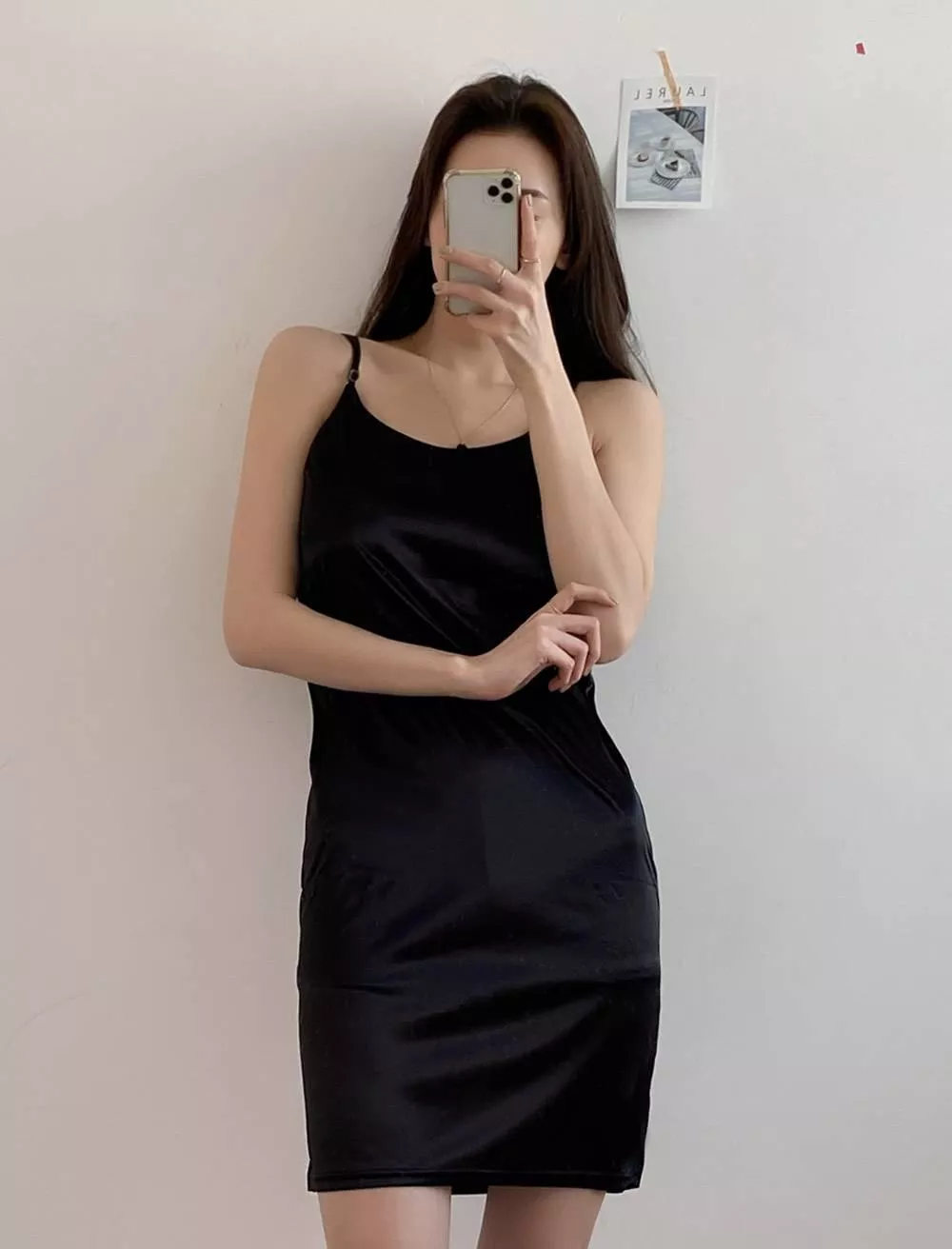 高級感緞面魅力洋裝