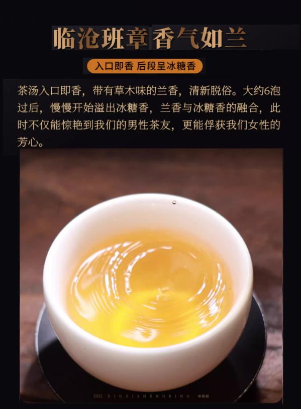 普洱茶生茶 [彩程] 2022 龍昔-昔歸單株頭春古樹茶 200克 生餅