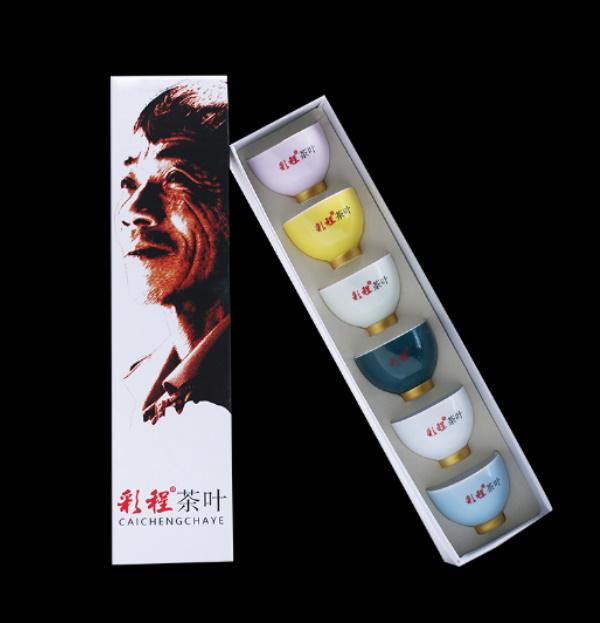 茶具 [彩程] 彩程 六福六色茶杯組