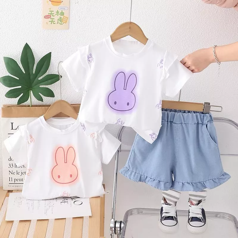 現｜小兔頭印花套裝