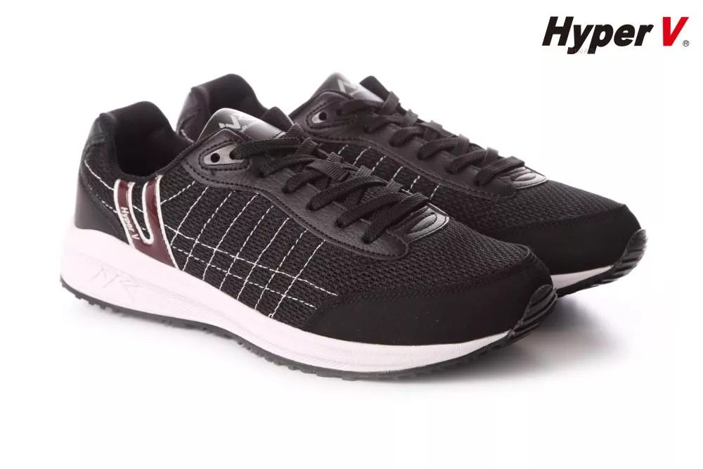日本Hyper V，全場域專業防滑運動鞋(健步鞋) HV-005BK墨