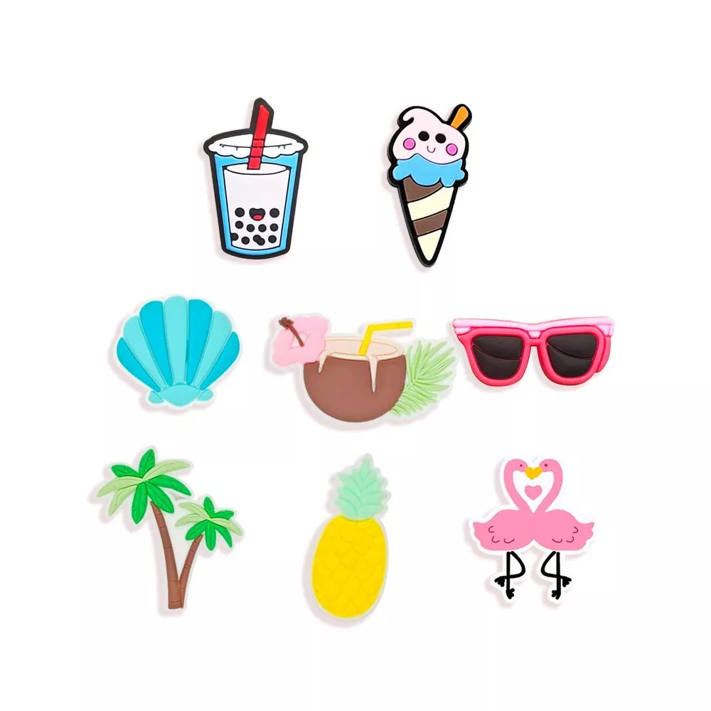飾扣-夏天海灘(8顆) 飾扣-夏天海灘(8顆)