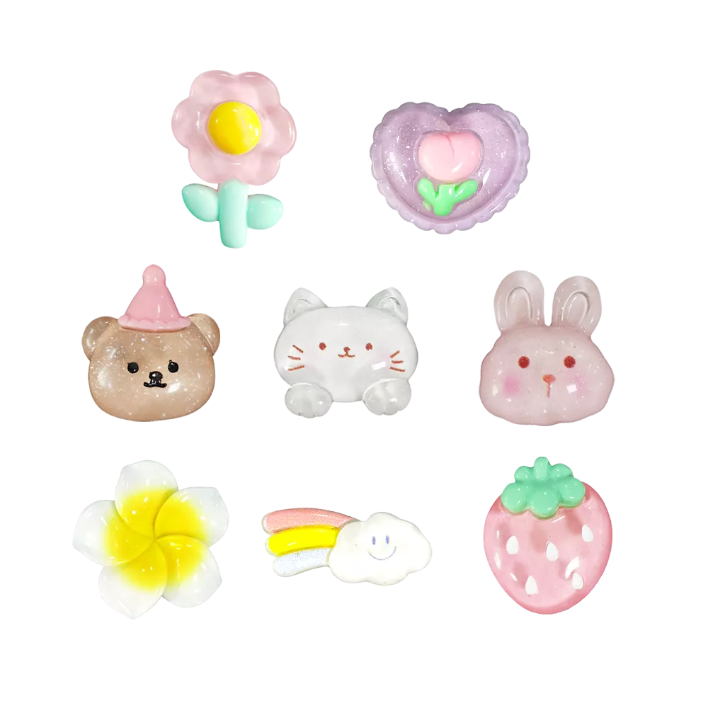 飾扣-森林派對(8顆)