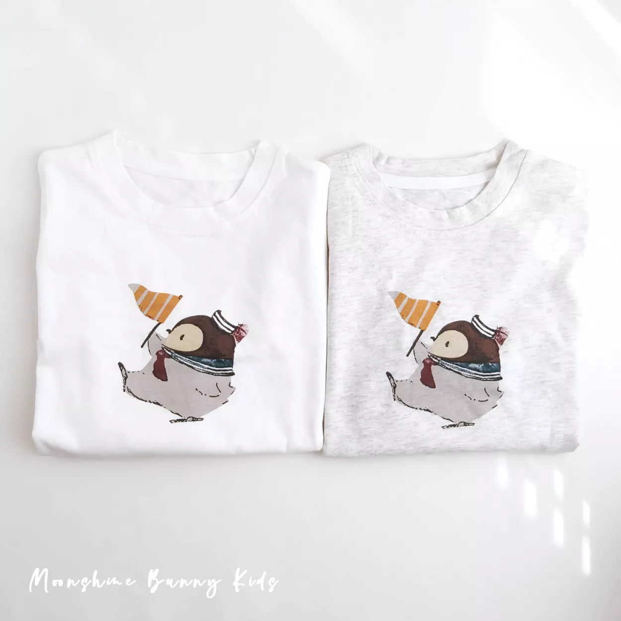 小企鵝 棉質上衣 (兩色)