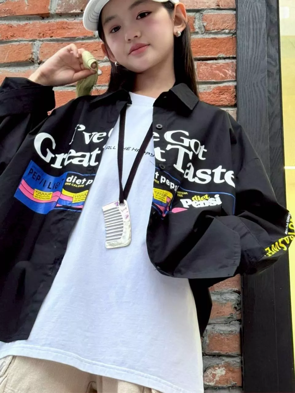 美式風格字母復古襯衫