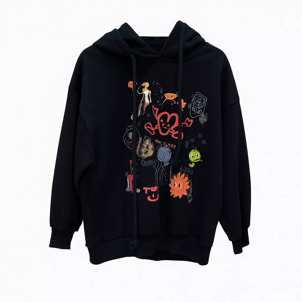 街頭塗鴉印花帽T