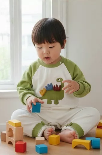 小恐龍連身爬服