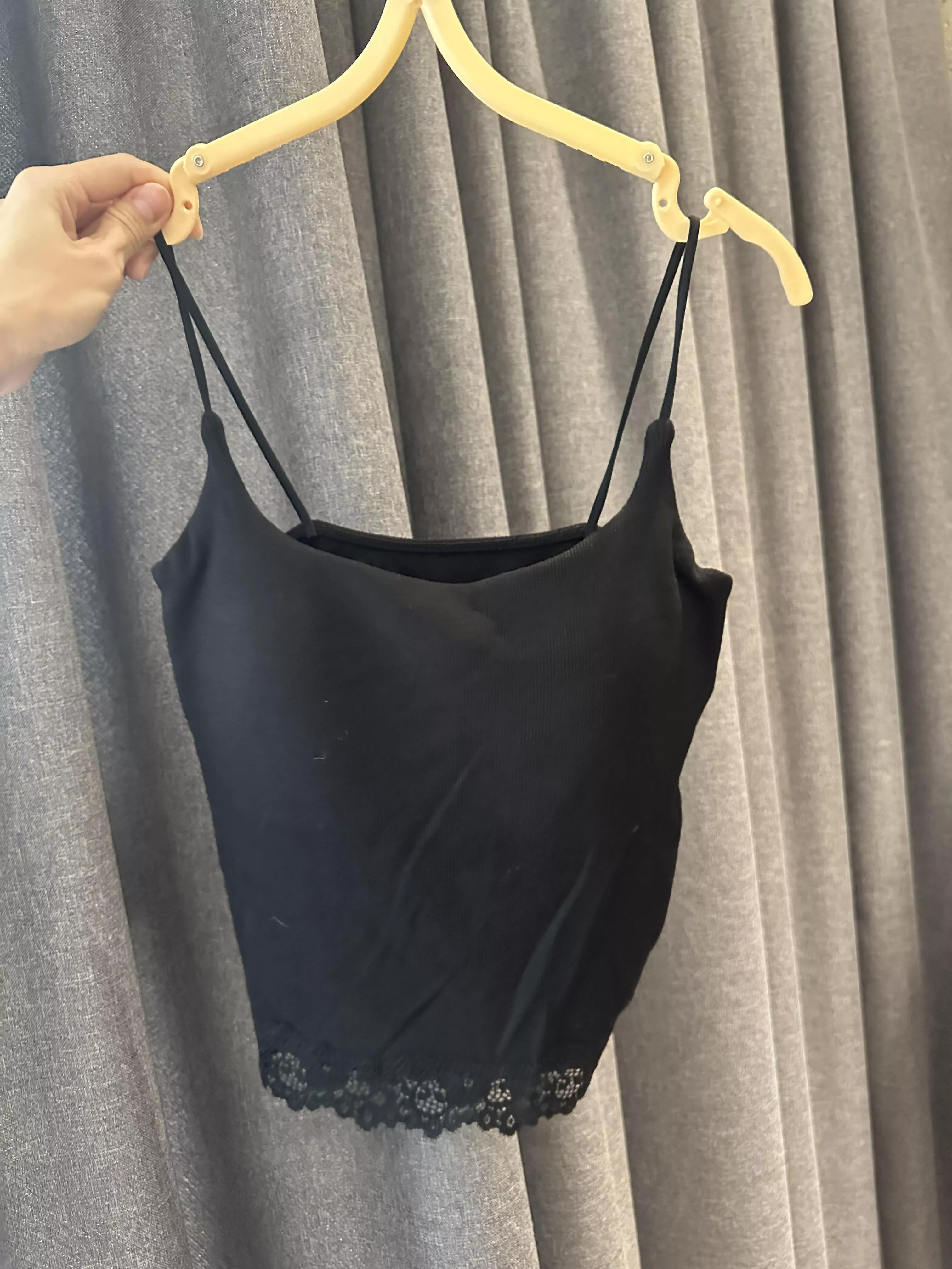 《Silhouette Lace》正韓磨毛蕾絲bra top