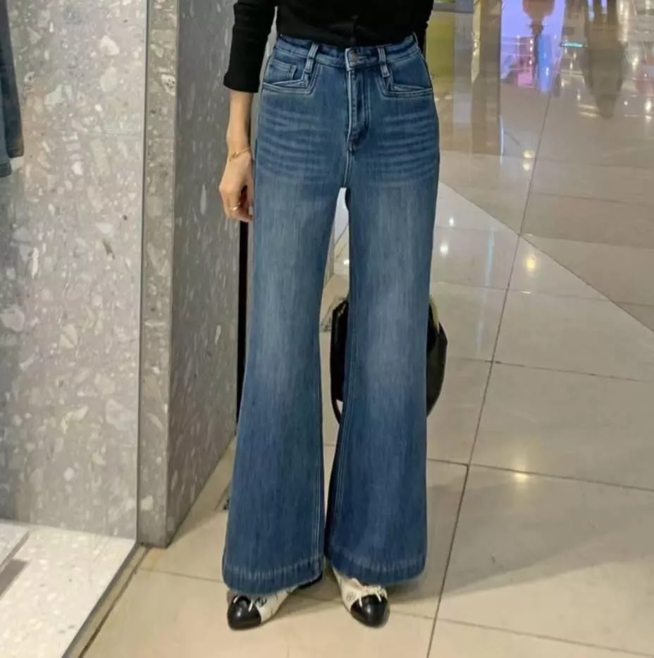 《首爾的天空》正韓刷毛靴型牛仔褲