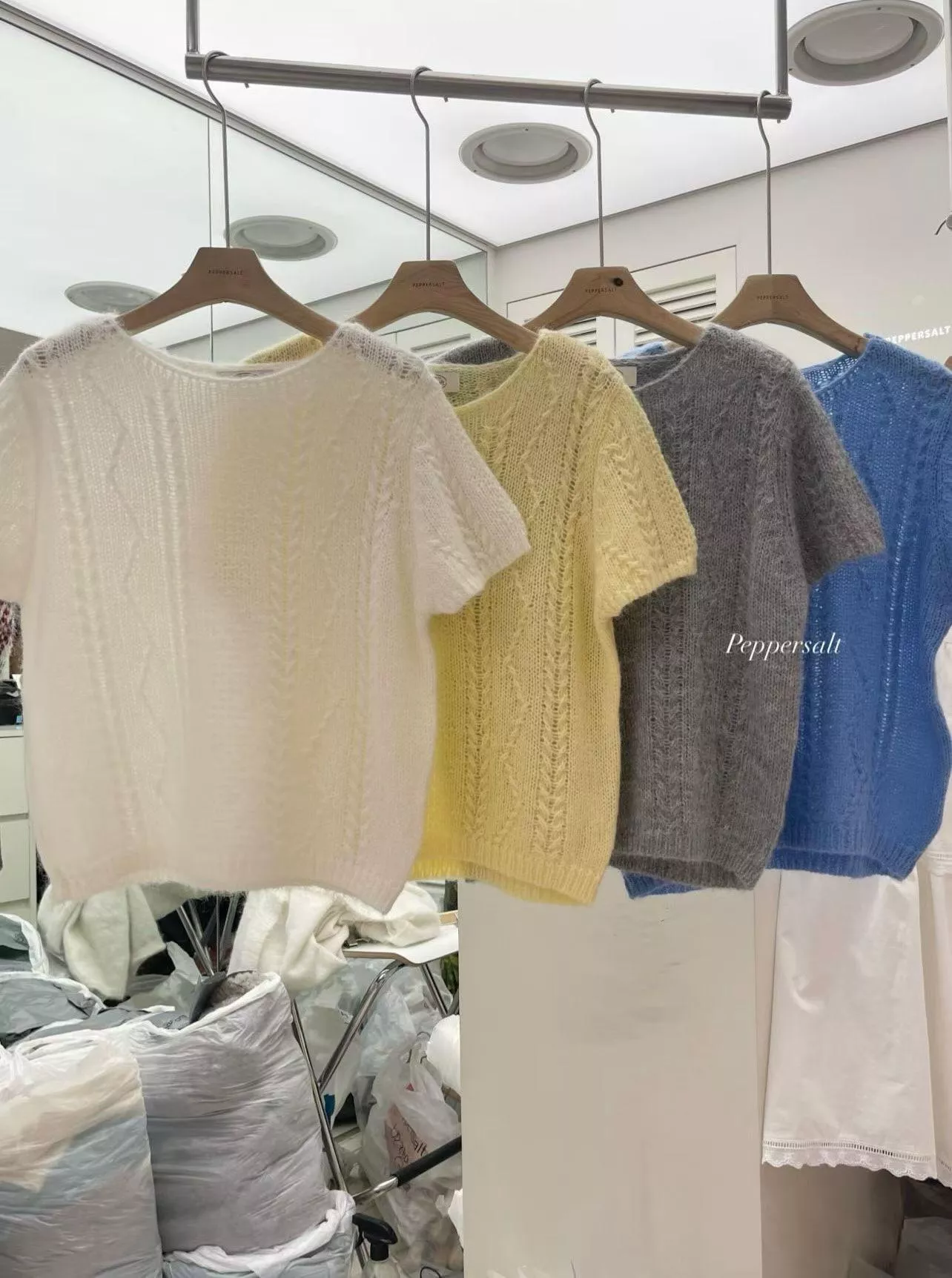 《春日暖陽》正韓針織短袖