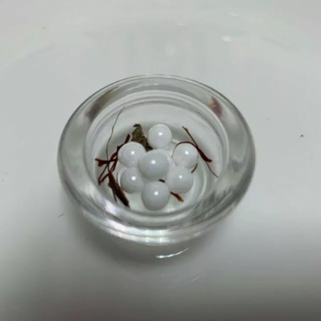 稀有佛骨 / 肉身 舍利子 珍珠白 /金色 5mm ～8mm