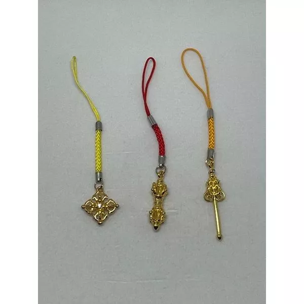 金剛杵 十字金剛杵 杵鈴 地藏 小錫杖 小吊飾