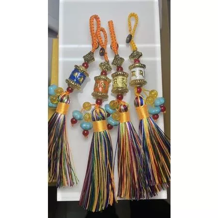 六字真言 六字大明咒 轉經輪祈願 吊飾 轉運吊飾