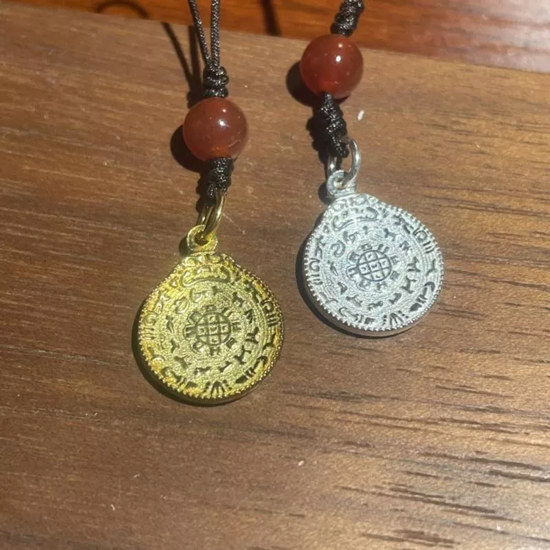 迷你九宮八卦 袖珍型 925銀 已開光加持