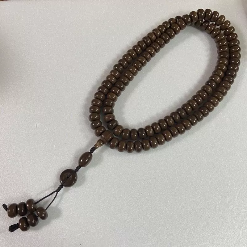 五台山 六道木 降龍木  108顆 扁珠 念珠