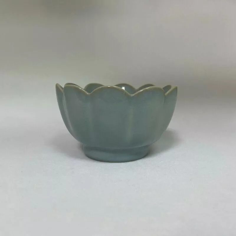 香爐 蓮花香爐 汝窯 天青釉 蓮花溫碗 香爐 宣德爐