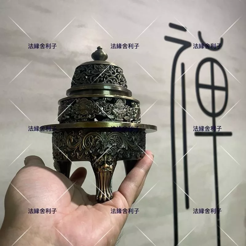 海螺香爐 煙供爐 熏香爐 八吉祥 盤香爐 三鼎爐 開發票