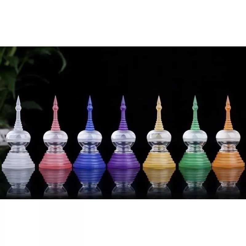 泰式 壓克力 七彩舍利塔 雙層設計 舍利塔