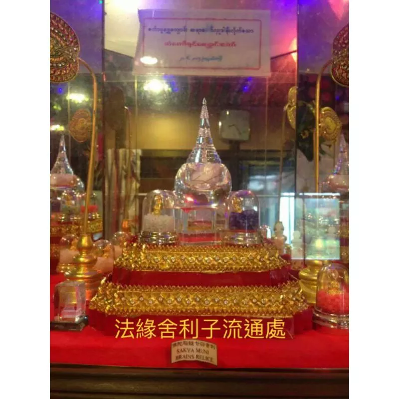 迦葉佛陀髮舍利(子髮) 會動的髮舍利