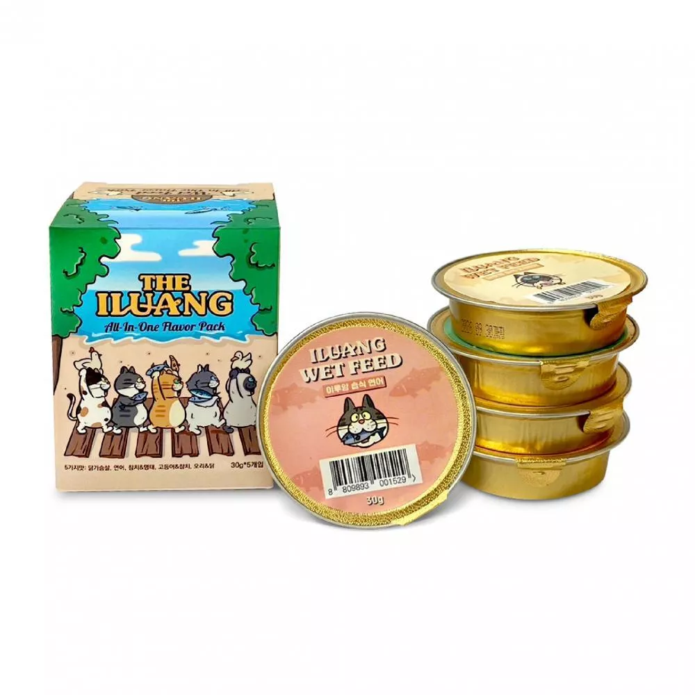 伊魯輕食布丁杯5入綜合款