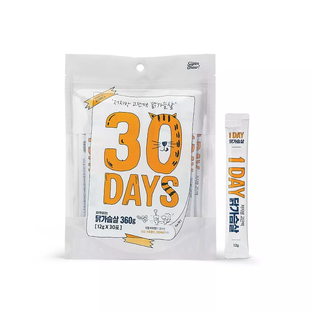 30DAYS無膠天然肉泥(犬貓)-雞肉