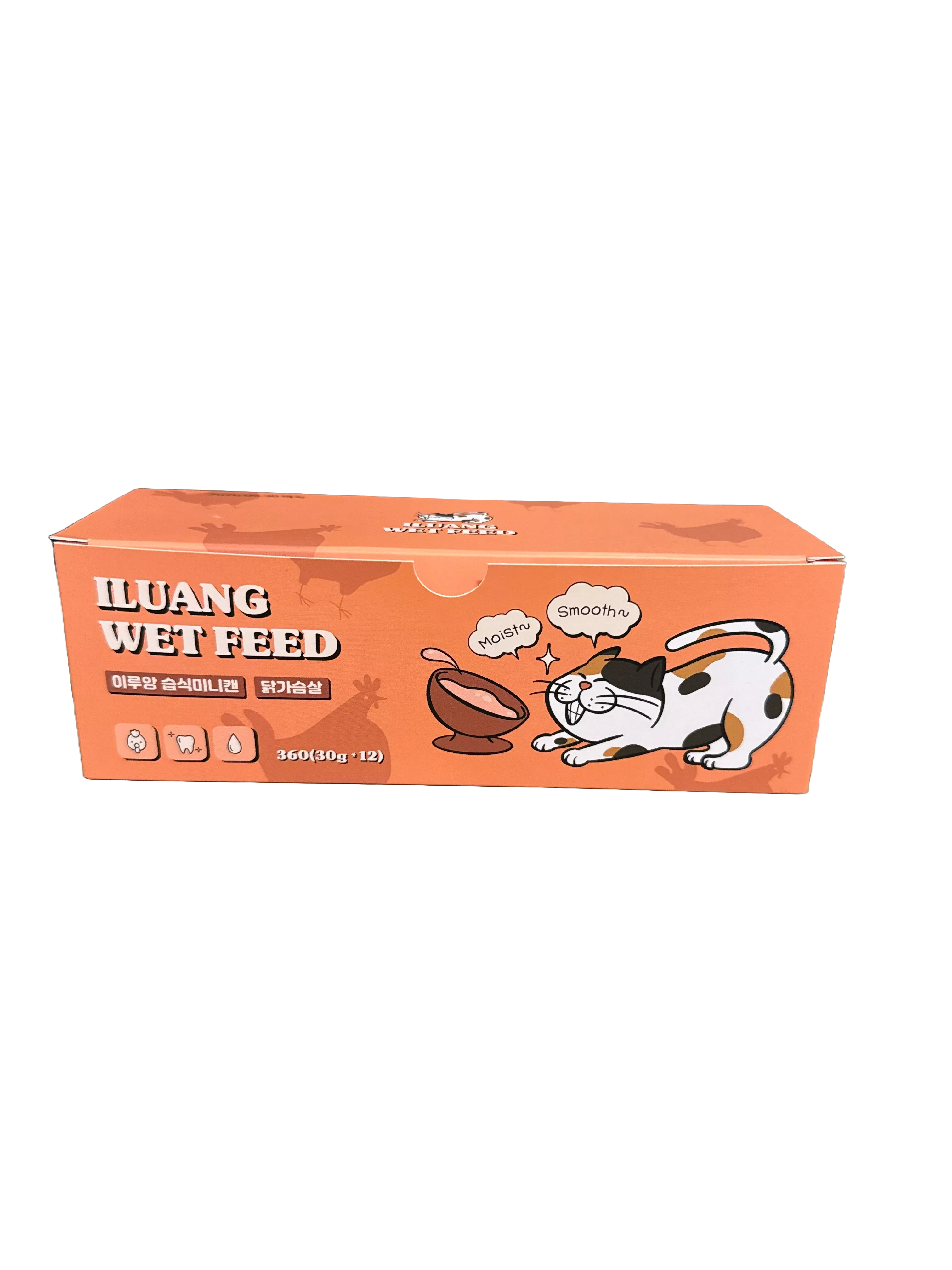 伊魯輕食布丁杯-雞肉30g*12杯