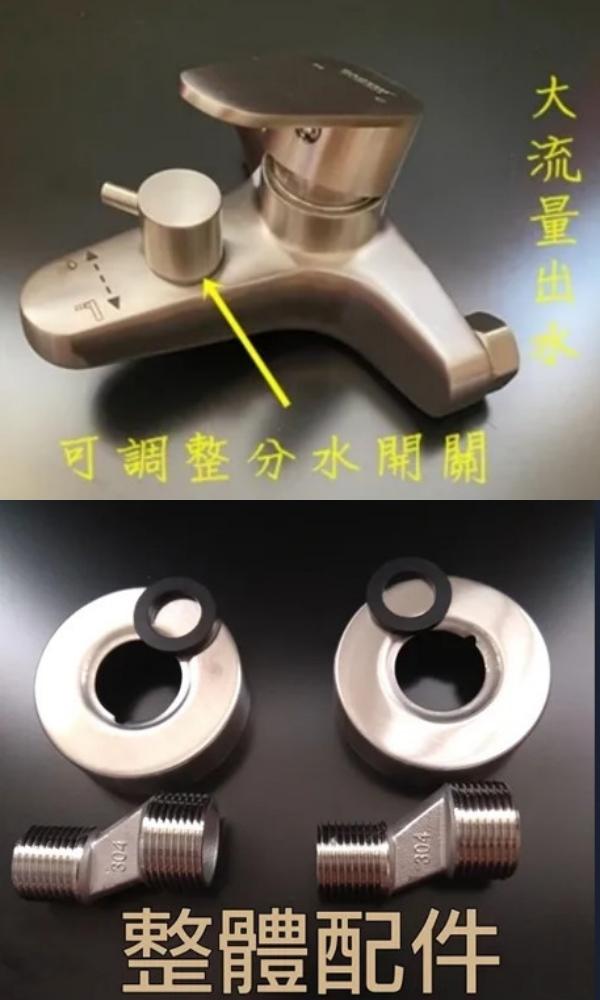 不鏽鋼沐浴龍頭