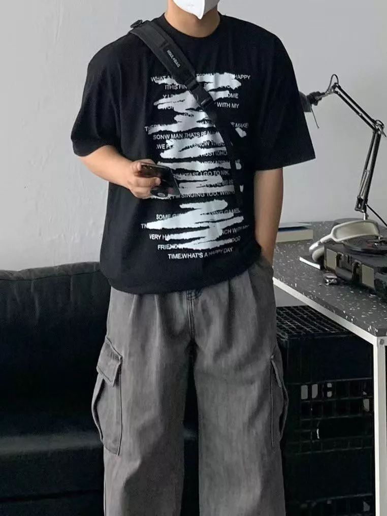 Skyler🇰🇷 Rumor 塗鴉刮痕T
