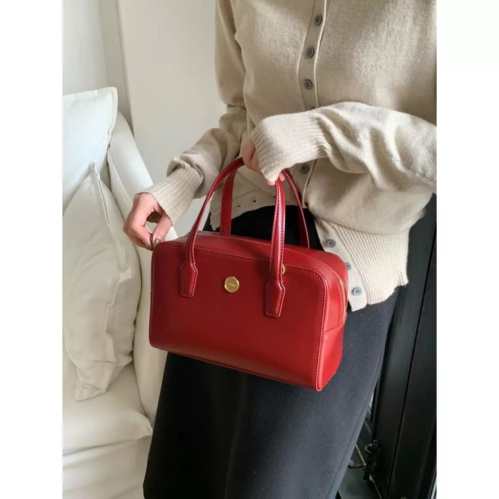 Skyler🇰🇷 LEONIE 設計師品牌 氣質百搭牛皮包包