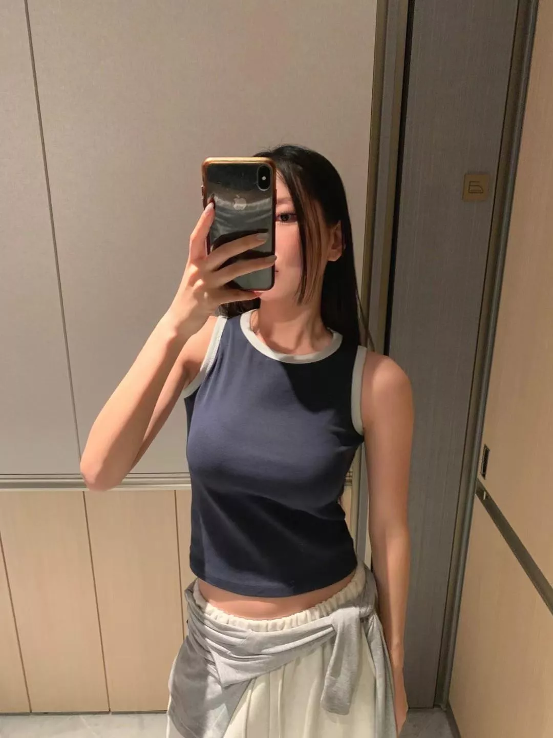 Skyler🇰🇷 FORMAL 拼接無袖背心