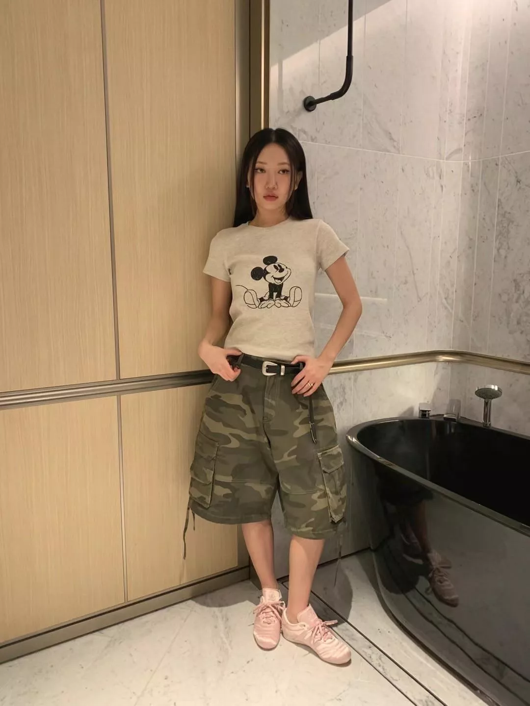 Skyler🇰🇷 FORMAL 迷彩工裝短褲