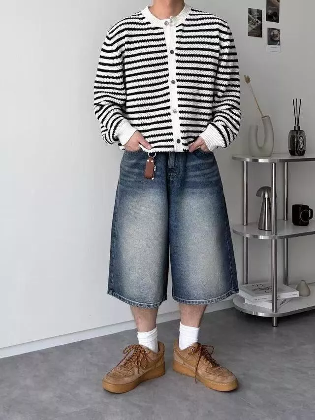 Skyler🇰🇷 WAYNE 水洗牛仔短褲