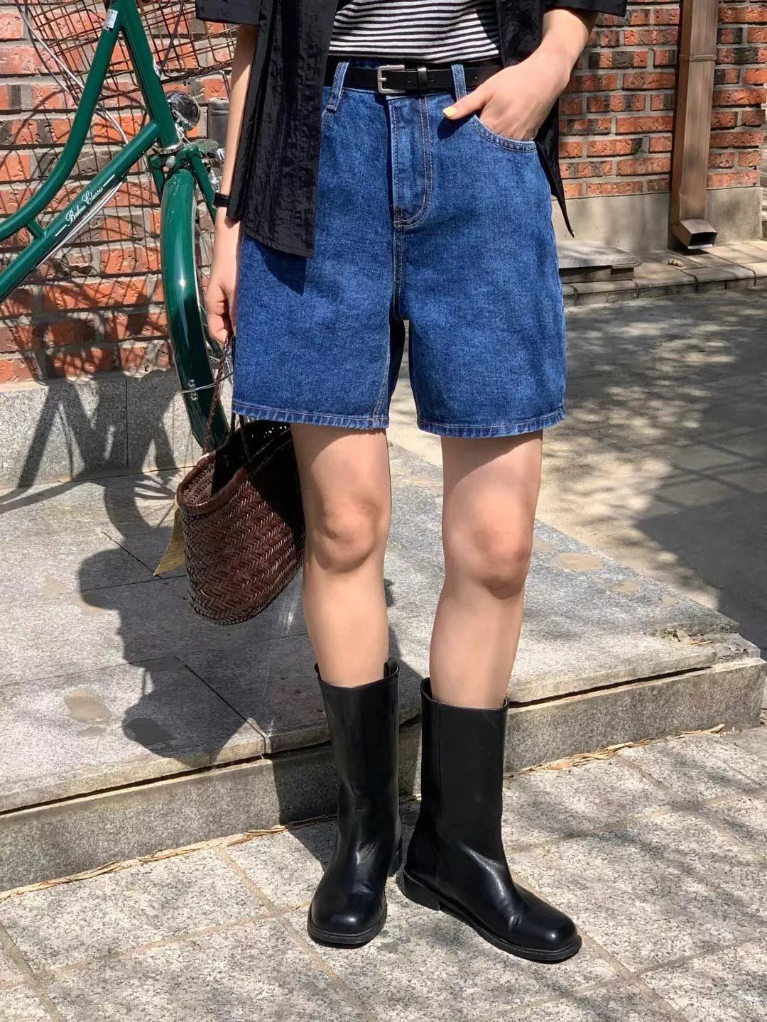 Skyler🇰🇷 百搭4分牛仔褲