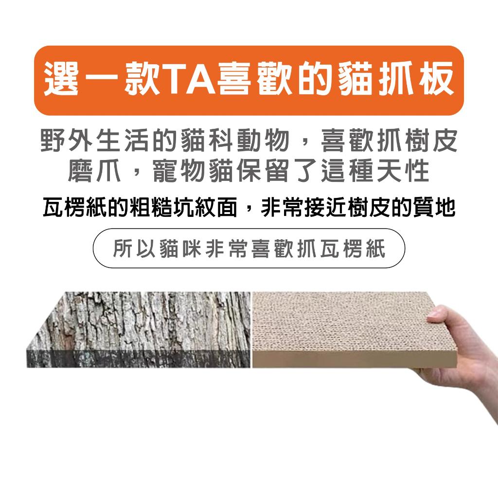 台灣製造高CP 貓抓板 長方形貓抓板 方形貓抓板 貓咪用品 雙面抓 耐抓 貓磨爪 貓窩 貓玩具 貓抓板 貓抓瓦楞紙