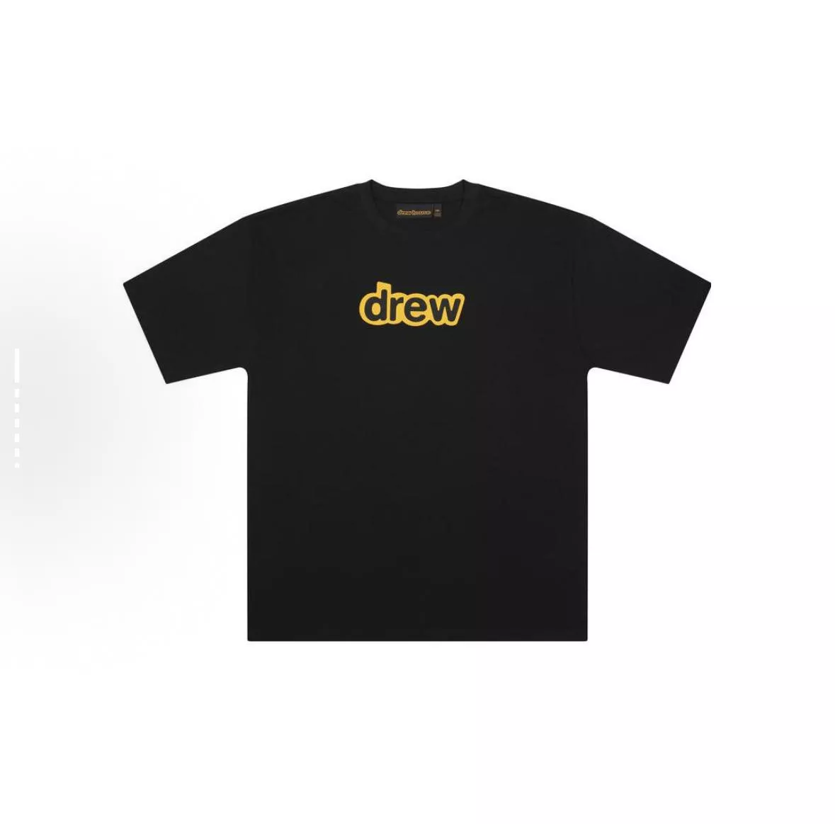 100%正品 DREW 經典文字短袖/黑色