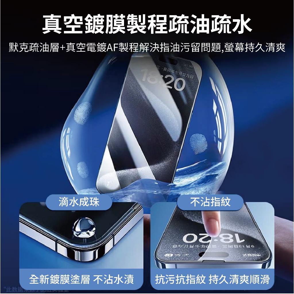 【Wephone】高清 防窺 康寧基材 鋼化玻璃膜 玻璃貼 保護貼 |適用 iPhone 16 15 14 13 Pro Max Plus