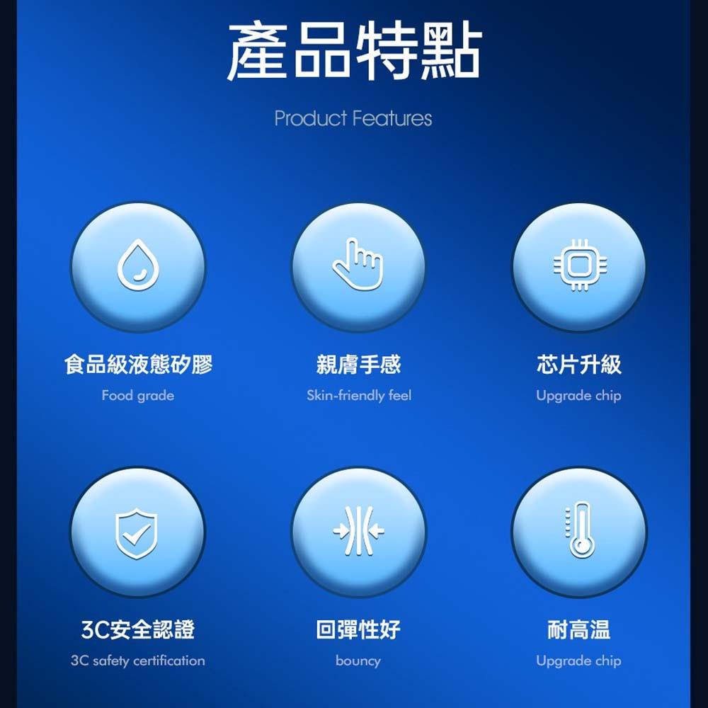 LICHEERS 領臣 液態矽膠三合一數據線 充電線 傳輸線 三合一 轉接線