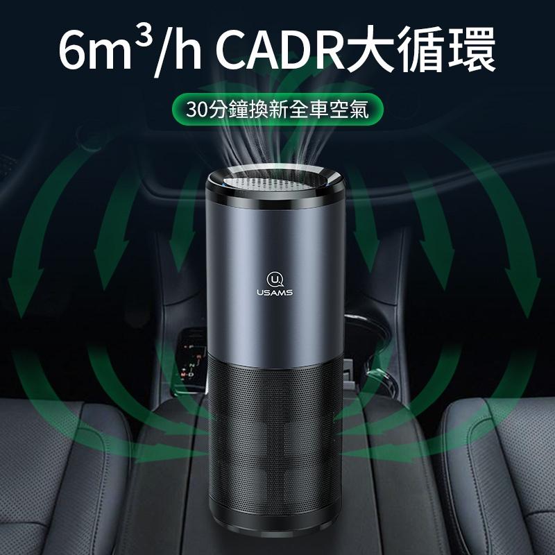 USAMS UVC燈空氣淨化器 (送濾芯*1) | 芳香 散味 網格 金屬外殼 滅菌 循環 H13級濾網 LED紫外燈珠