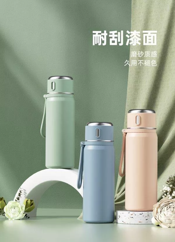 馬卡龍系不鏽鋼保溫杯