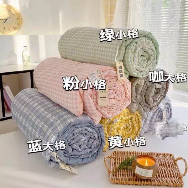日式簡約水洗空調涼被