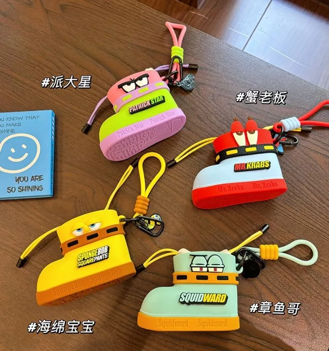 海綿寶寶雨靴造型收納掛件