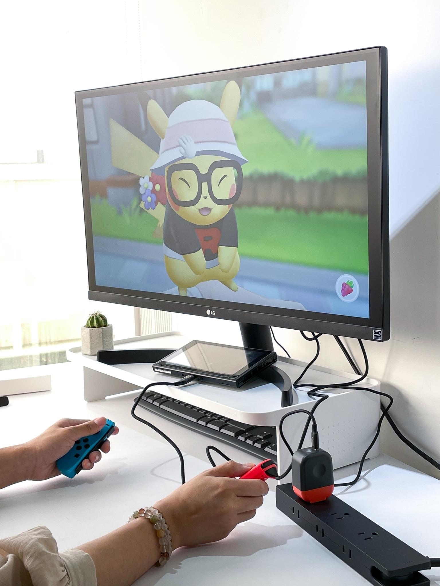 Allite B1 史上最小支援 Switch TV 模式20W快充頭（附 Type-C to HDMI 二合一快充影像傳輸線）
