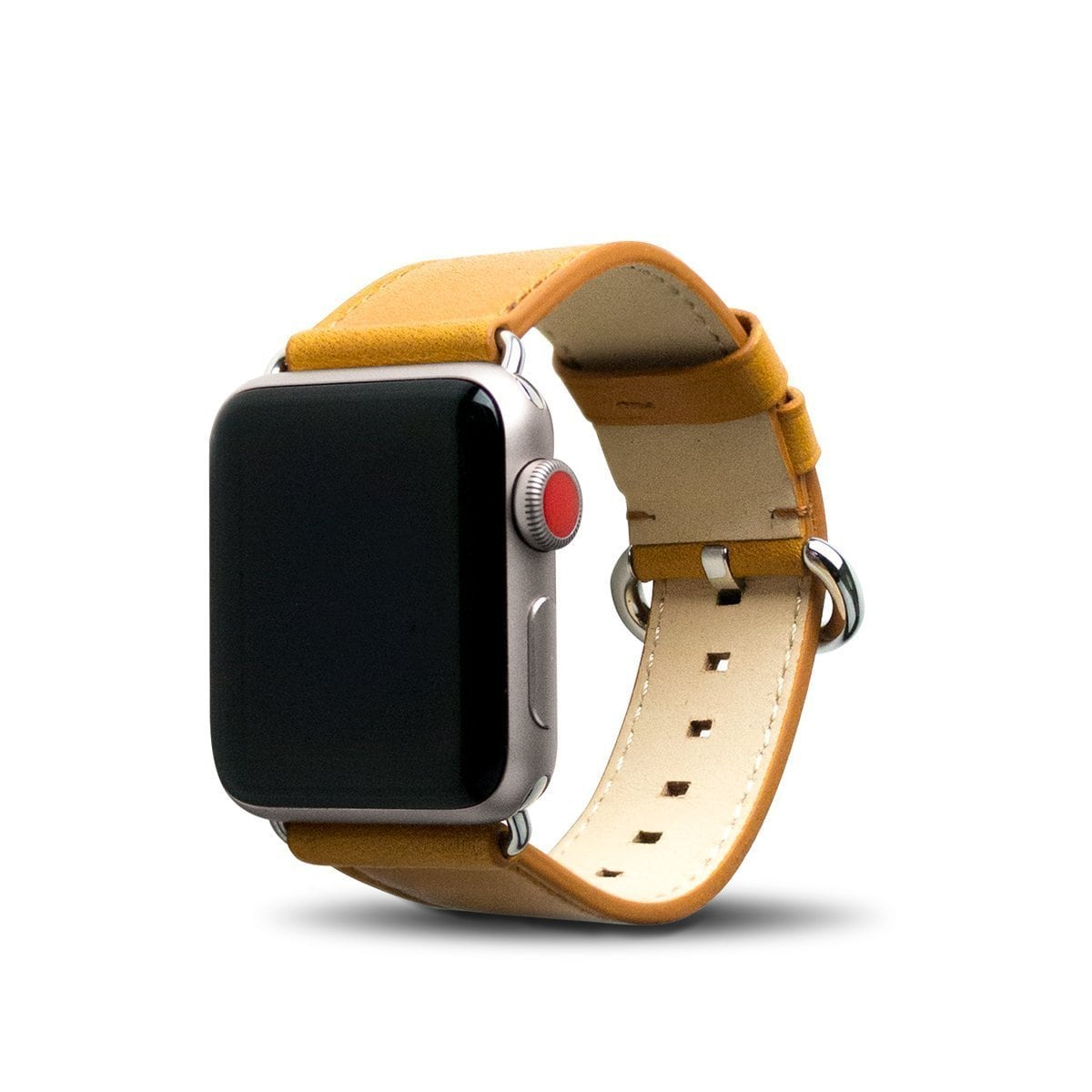 Alto Apple Watch 皮革錶帶 - 焦糖棕 適用 42/44/45/49mm