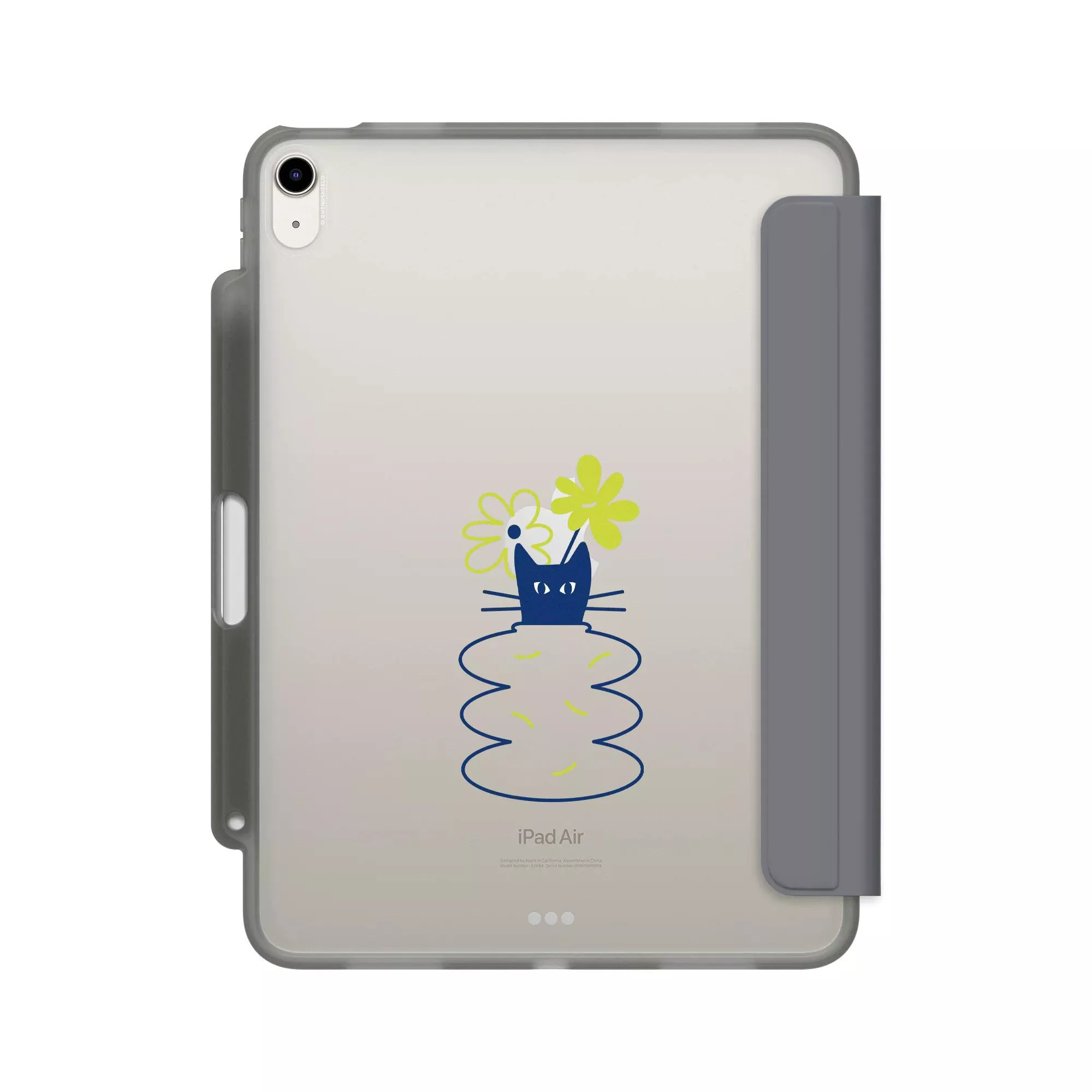 犀牛盾 iPad Air 保護殼 適用 iPad Air 11吋 2025/2024版 、 第4/5代 10.9吋 - 【獨家設計款】 - 貓的形狀
