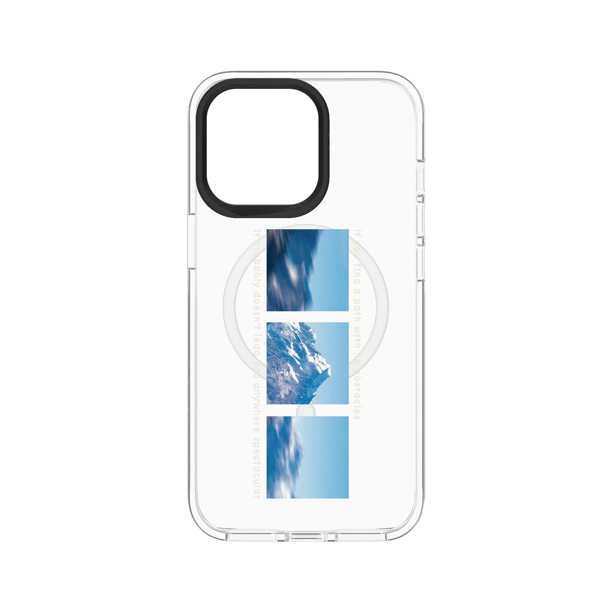 犀牛盾Clear (MagSafe 兼容)防摔背蓋手機殼 【獨家設計款】 - 旅程
