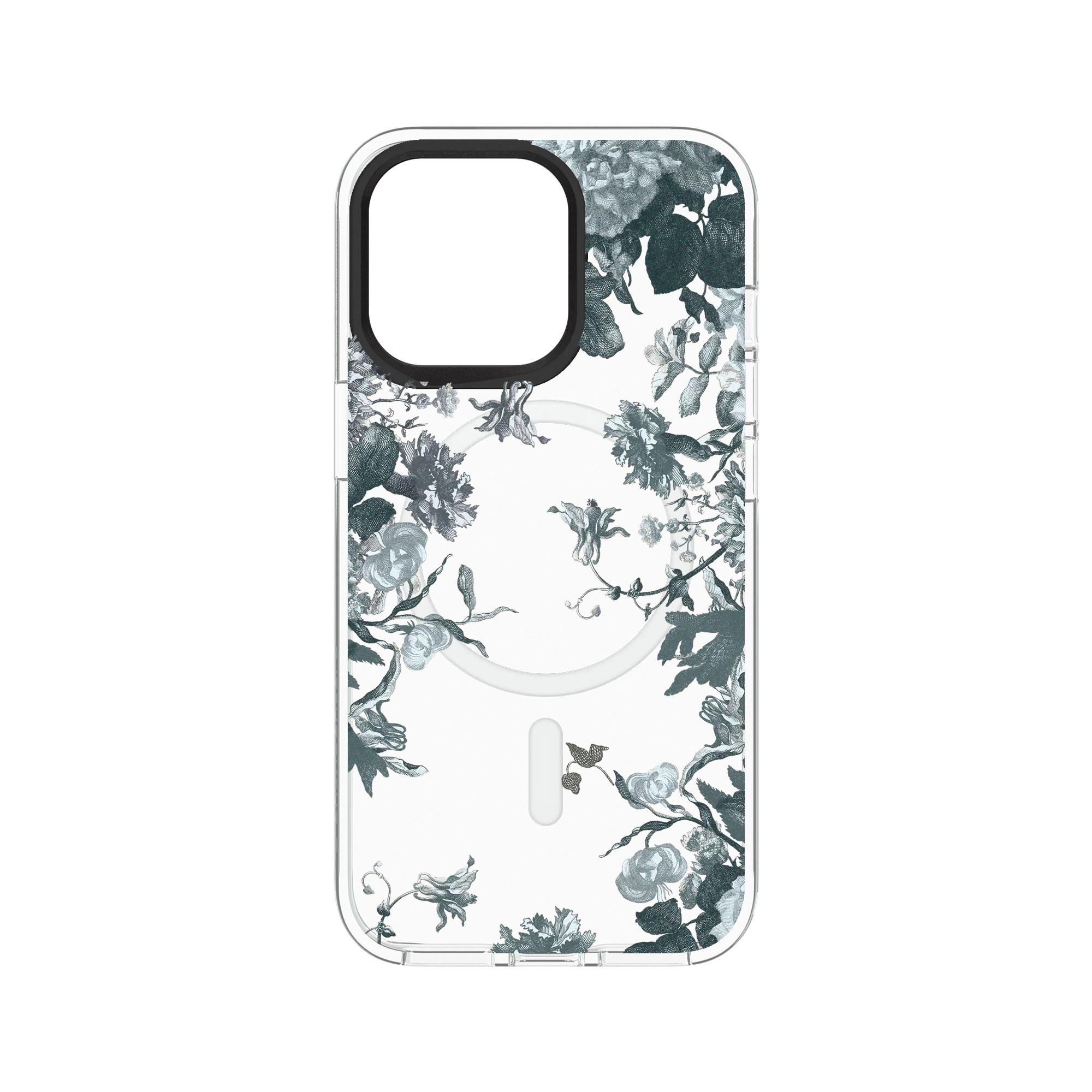 犀牛盾Clear (MagSafe 兼容)防摔背蓋手機殼 【獨家設計款】 - 翡冷翠